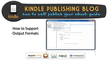 14.Ultimate Ebook Creator Supported Output Formats - Kindle Publishing Blog