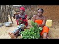 How to cook authentic traditional vegetablesafrican village life