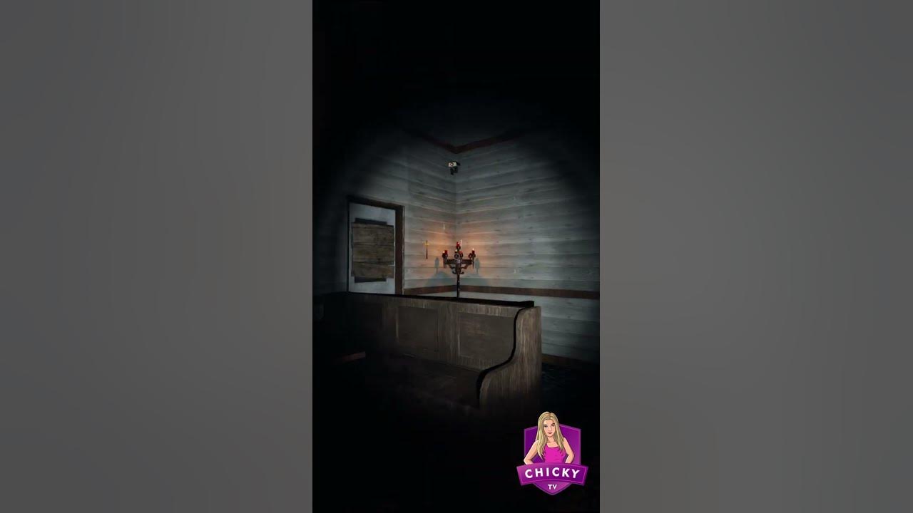 Red Chapel Candles in Sunny Meadows... Ghosts Blow Them Out