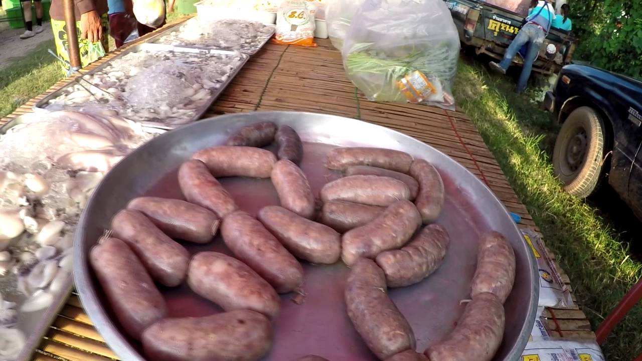 เที่ยวตลาดบ้านหนองกุงน้อย หาข้าวปั้นยายตึ่งใหญ่คม