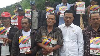 Masyarakat Desa Pararungan kec.Habinsaran Bersama Liston Hutajulu Anggota DPRD Tobasa #Habinsaran