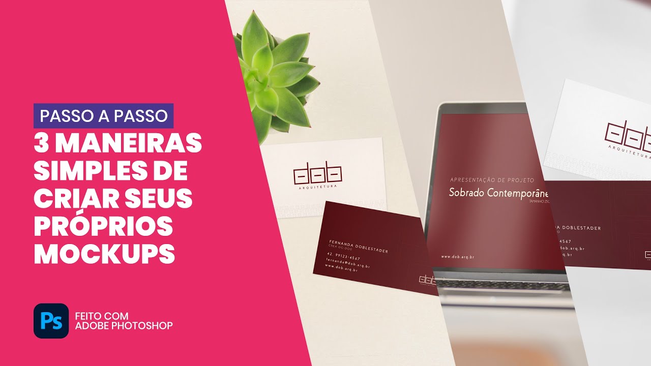 Download 3 maneiras de CRIAR seus próprios MOCKUPS | Tutorial ...