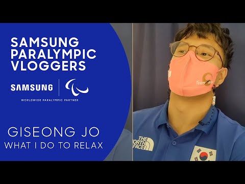 What Is Giseong Jo Doing in His Spare Time at Tokyo 2020? | Vlog 1 | Samsung Paralympic Vloggers