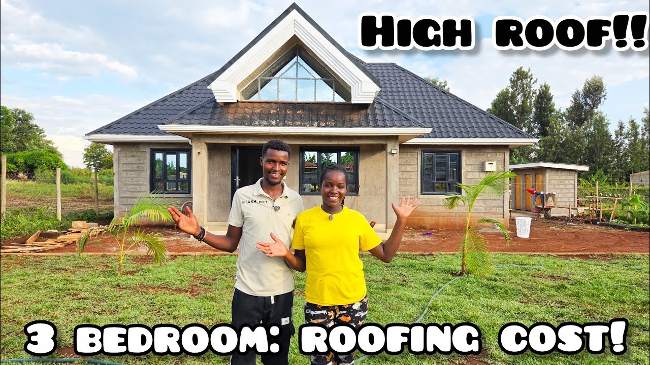 OMG ‼️ The Cost Breakdown  of Roofing A 3 Bedroom House 🏡