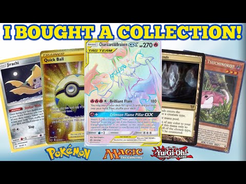 *WOW* I Bought A Card Collection! Pokémon, Yugioh, & Magic