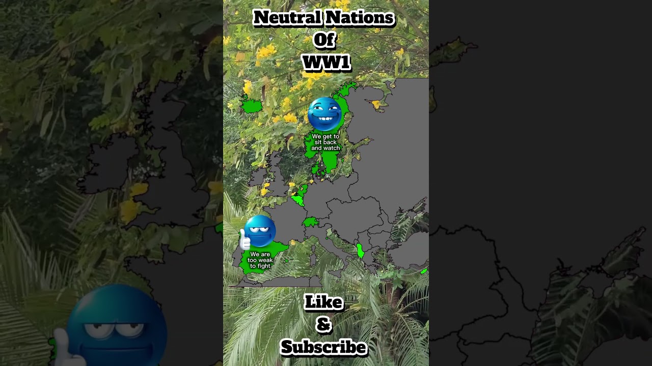 The Neutral Nations of WW1 