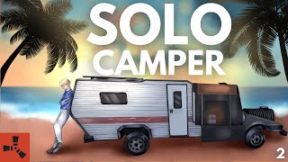 How I survived as a SOLO in a CAMPERVAN on the hardest server in Rust - Rust Solo