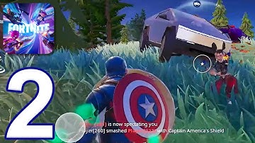 Fortnite Chapter 5 Mobile - Gameplay Walkthrough Part 2 - High Settings & Fixed HUD (iOS, Android)