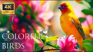 4K VIDEO UHD  Weaver Sound  Relaxing Music | Bird Melodies