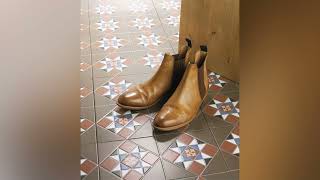 Men Shoes Walking Footsteps Tile Floor Sound Effect