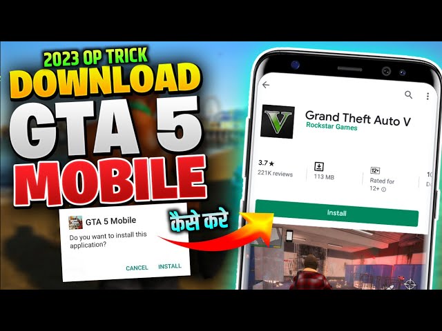 GTA 5 Apk Download grátis 2023 para Android [versão mais recente]