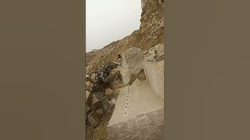 Amazing Ancient Way Of Riving Big Stones- Wisdom Tips Tools Machines Easy Easyway Easywork ！