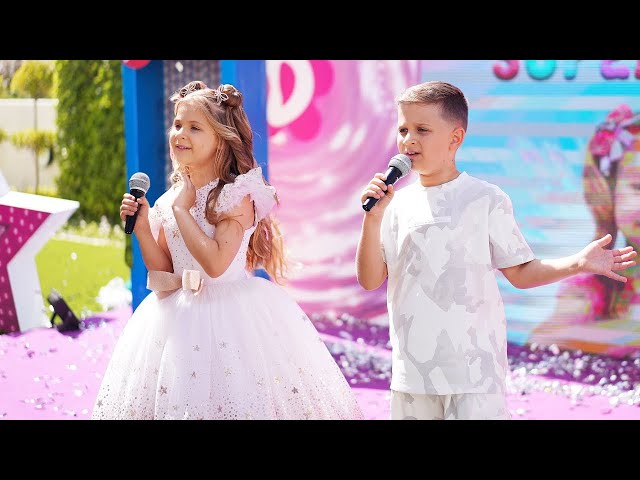 Roma and Diana Performance at Diana's 7TH Birthday full version | Diana and Roma songs class=