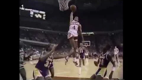 5'-7" Spud Webb Top 10 in Game Dunks