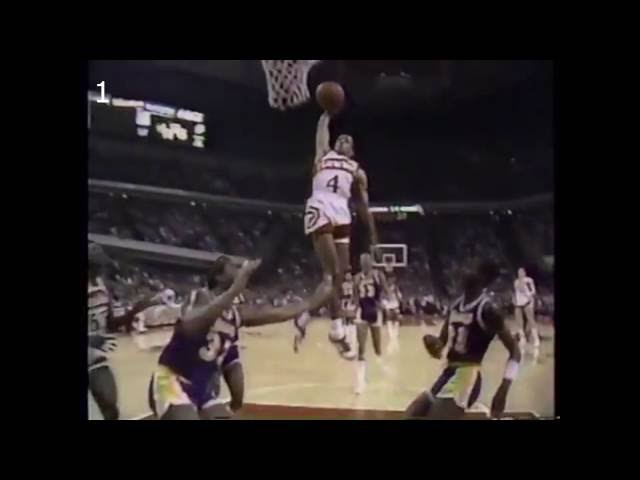 Feb. 8, 1986 – Spud Webb wins the 1986 NBA Slam Dunk Competition