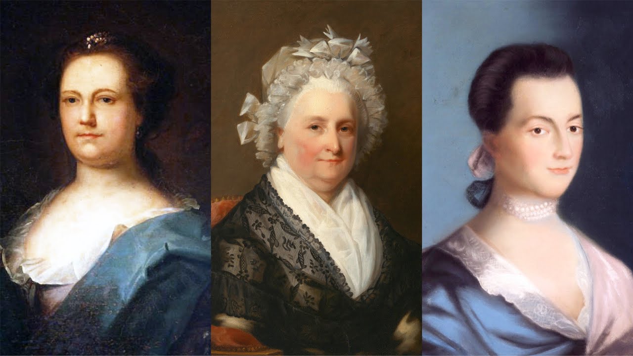 The Founding Mothers of the USA, 1: Deborah Franklin, Martha Washington ...