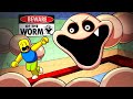 GameToons BEWARE Of The HUNGRY WORM Cartoon Animation 
