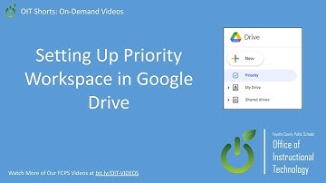 Setting Up Priority Workspace in Google Drive