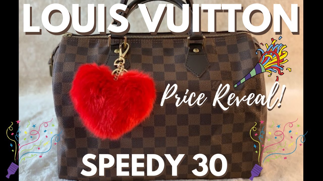 speedy lv bag price