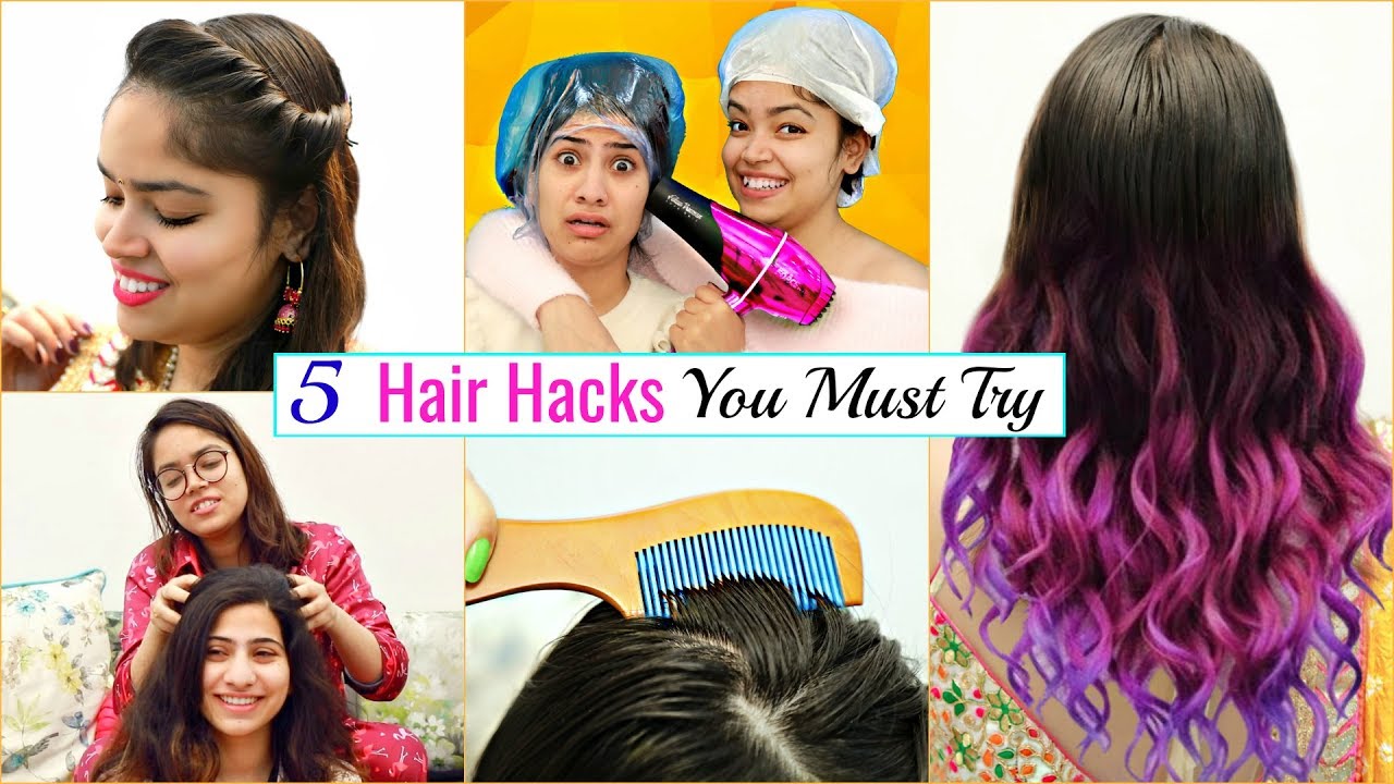 5 Life Saving WEDDING HAIR HACKS You MUST Try | #LifeHacks #HairCare #Fun # Anaysa - YouTube