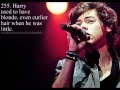 One Direction - Harry Facts
