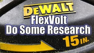 DEWALT FlexVolt 60V String Trimmer Review  DCST970X1