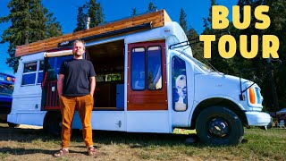 After 5 Years Building this Bus he Found His True Calling by Mobile Dwellings 19,640 views 8 months ago 9 minutes, 2 seconds