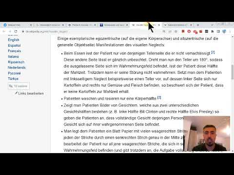 Visueller Hemineglect versus