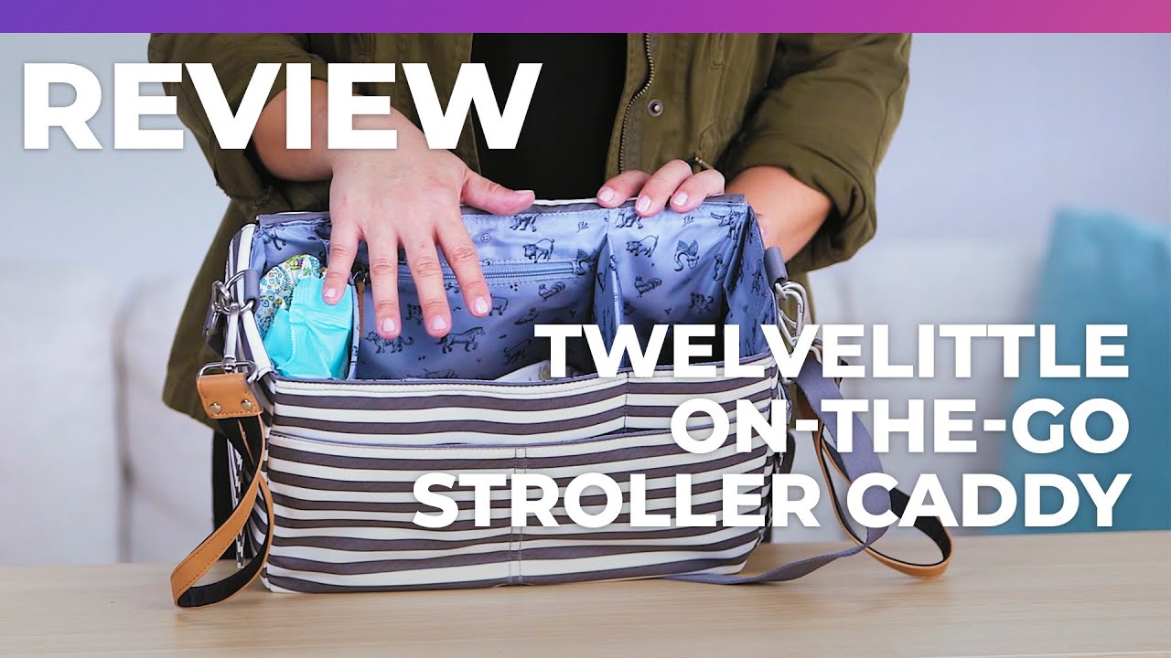 DIY BABY STROLLER BAG  How to make 2-in-1 Organizer [sewingtimes] 