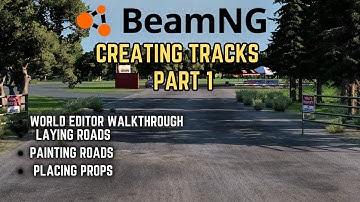 BeamNG Drive - HOW TO MAKE TRACKS PART 1