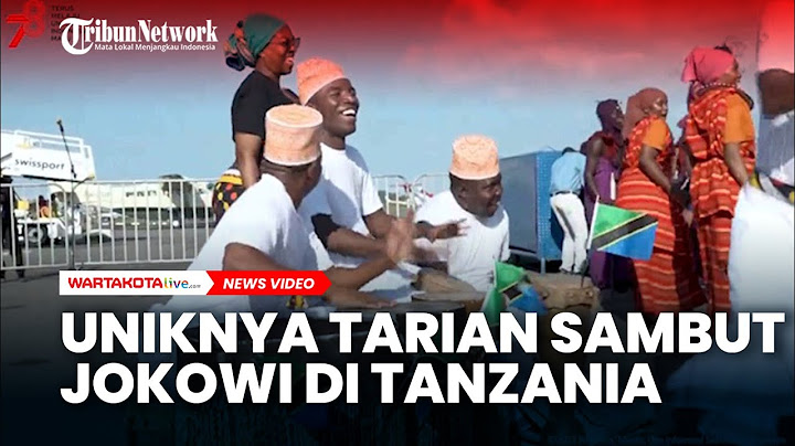 Meriah! Presiden Jokowi Tiba di Tanzania, Disambut Kibaran Bendera Serta Tarian Suku Maasai & Msewe