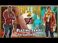 Barry Bones Outrider VS Sara Banyan Herbalist | Blazing Sands VS Enchanted Place Temple Run 2