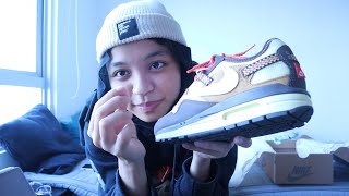 TRAVIS SCOTT AIR MAX 1⁉️COP OR DROP… (Unboxing + On-feet)