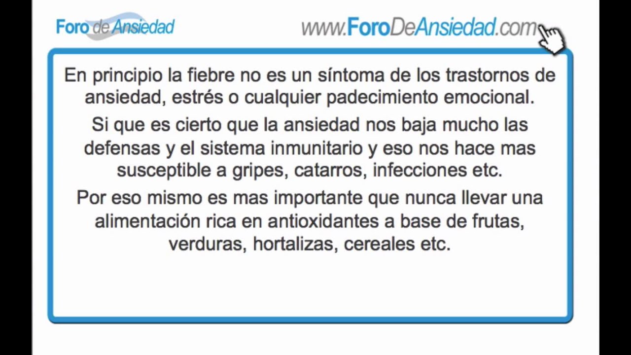 Porque la ansiedad baja las defensas