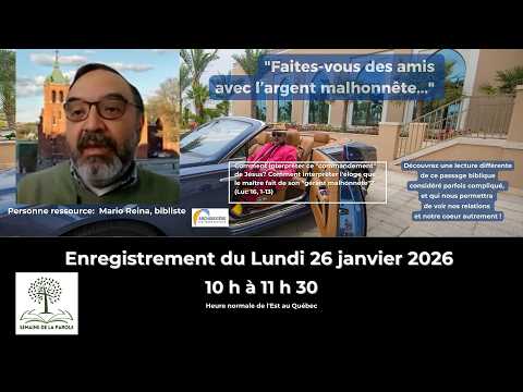 "Faites-vous des amis avec l'argent malhonnête..."