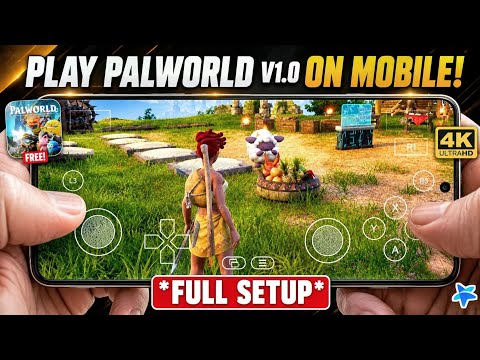 🚀 Play Palworld 1.0 On Any Android & Iphone! Full Pc Version With Multiplayer And Smooth Gameplay