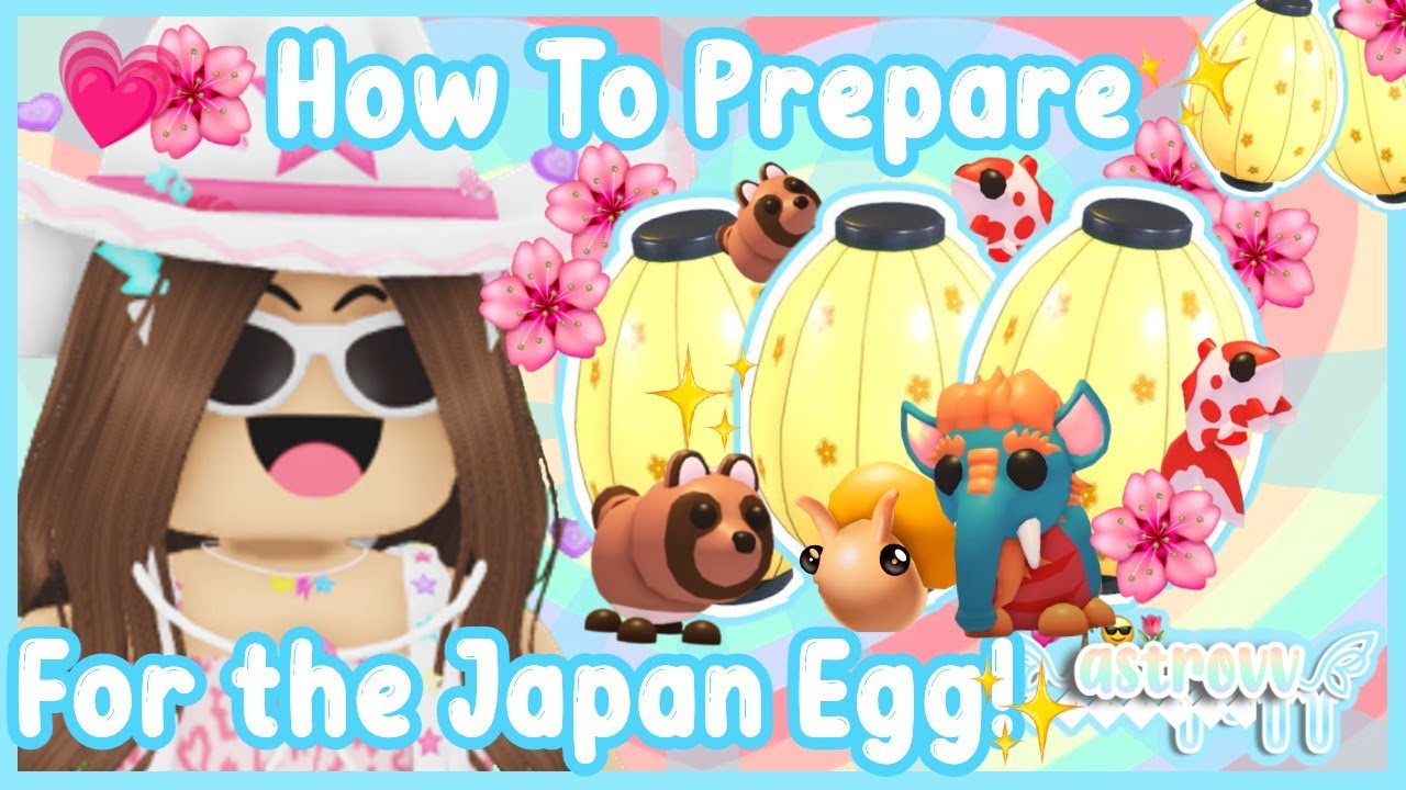 Japan egg is leaving adopt me! What to do before it goes? You need to do  this now! #adoptme #newegg 