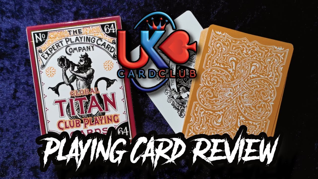 EPCC - Global Titan Club Deck Review - Expert Playing Card Co