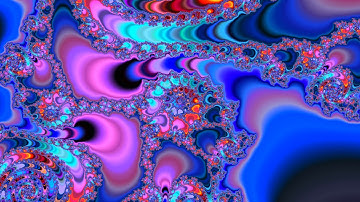 Liquid Colour, A Mandelbrot Fractal Zoom (2k)