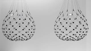 Luceplan Mesh Suspension Light