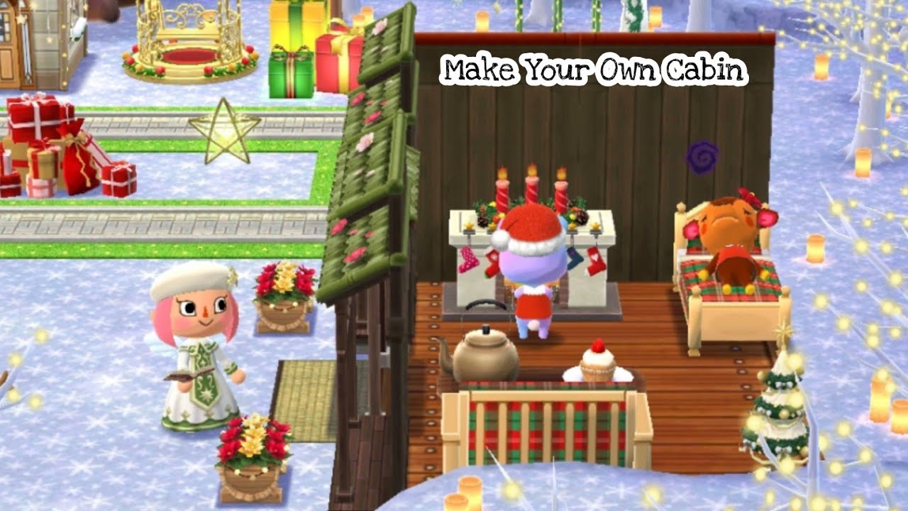 Create Your Own Cabin @ Campsite | Animal Crossing Pocket Camp