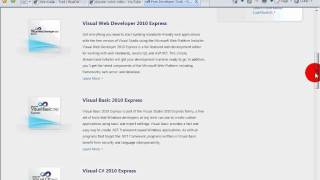 Installer Visual Basic 2010 Express COMPLET FR