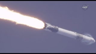 Falcon 9 Launches Dragon CRS-14 Mission to the ISS (NASA TV & Replays)