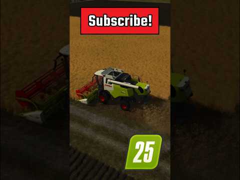 Recoltare orz in FS25 - Harvesting barley in FS25