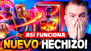 COMO USAR EL NUEVO HECHIZO DE CLASH ROYALE!