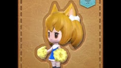 FFXIV Wind-up Cheerleader minion