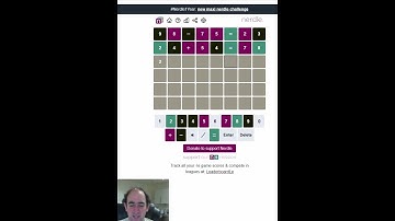 Maths Wordle! Nerdle puzzle for 22 Jan 23