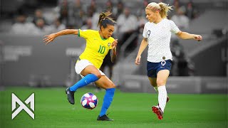 Crazy Skills in Women's Football #2