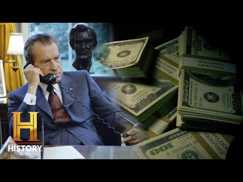 Nixon's 30 Million In Dirty Money Was Stolen | History's Greatest Heists With Pierce Brosnan