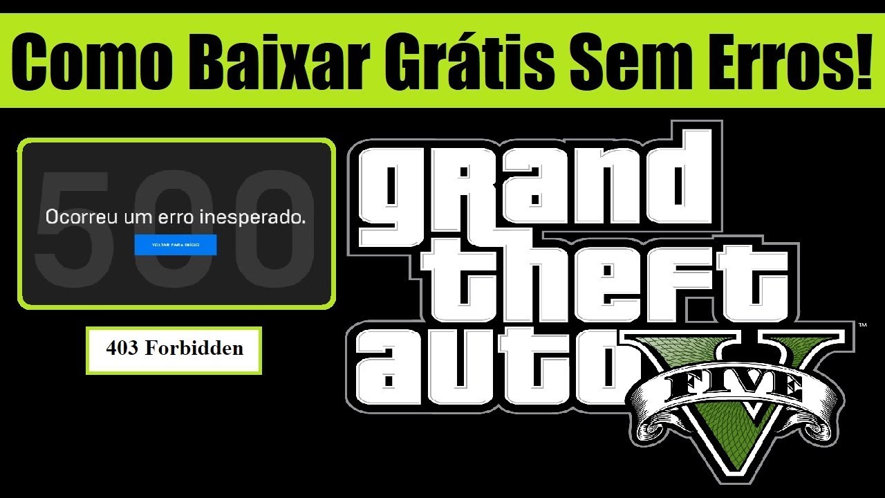 GTA V DE GRAÇA EPIC GAMES LIBEROU O JOGO PARA TODO MUNDO